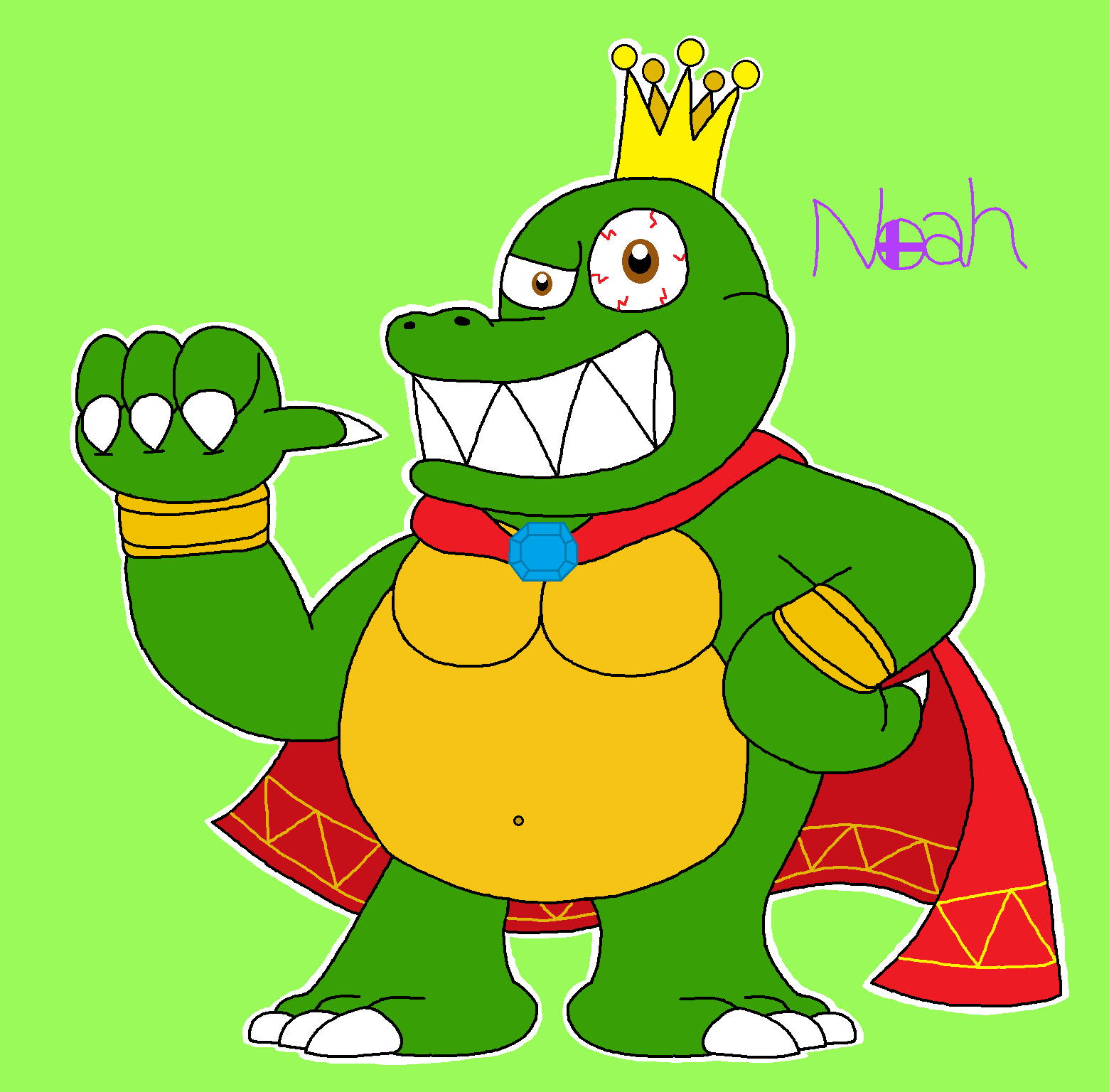 King R Rool Human King K Rool by TheDreamingJester on DeviantArt