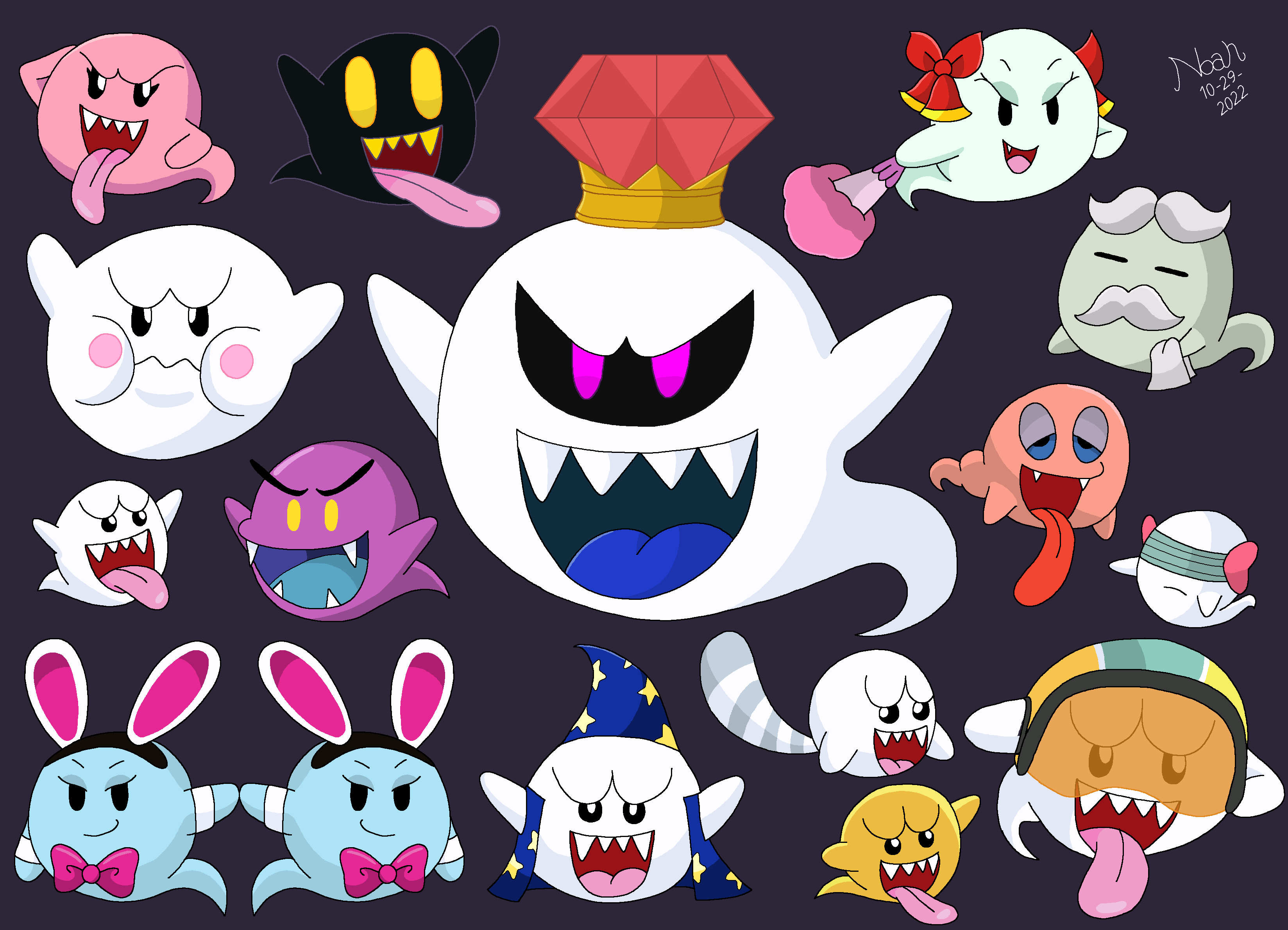 Boo Family by TheDreamingJester on DeviantArt
