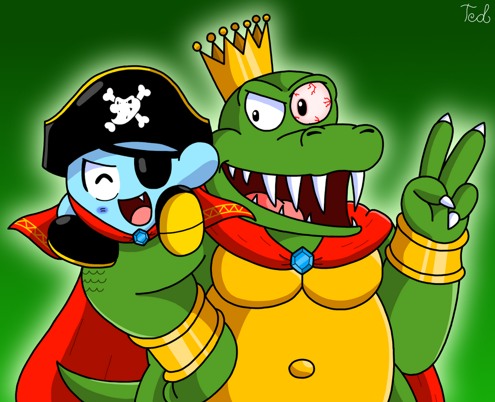 Me and King K. Rool by TheDreamingJester on DeviantArt
