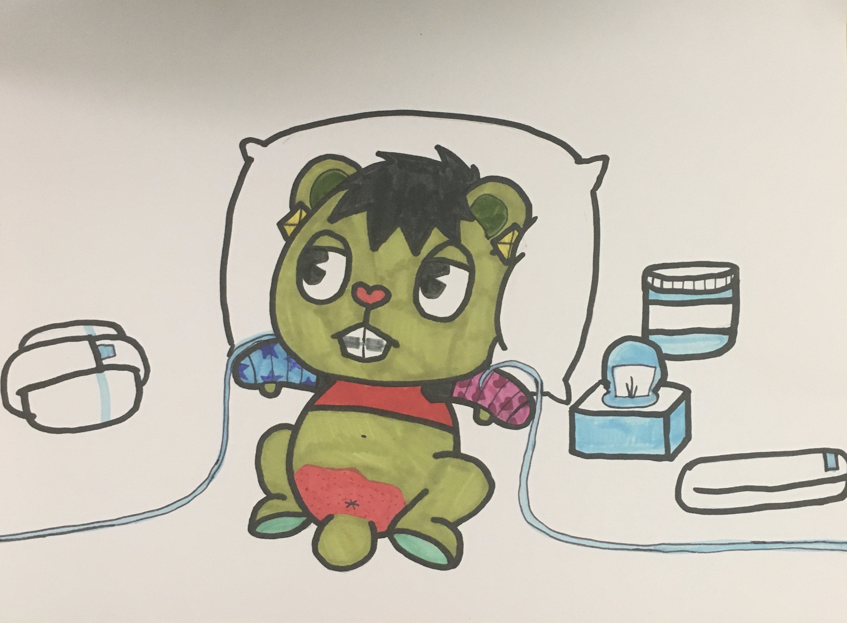 Baby Boi got diaper Rash by lexietooter on DeviantArt