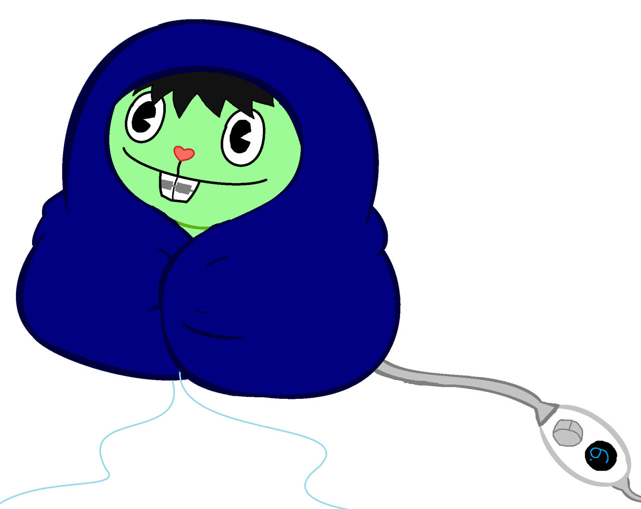 Baby Boi under an Electric Blanket