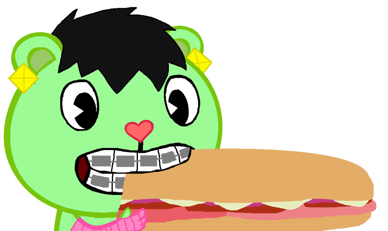 Preggers Devouring A Sub Sandwich