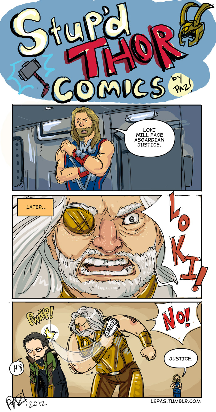 Thor Funny Comic