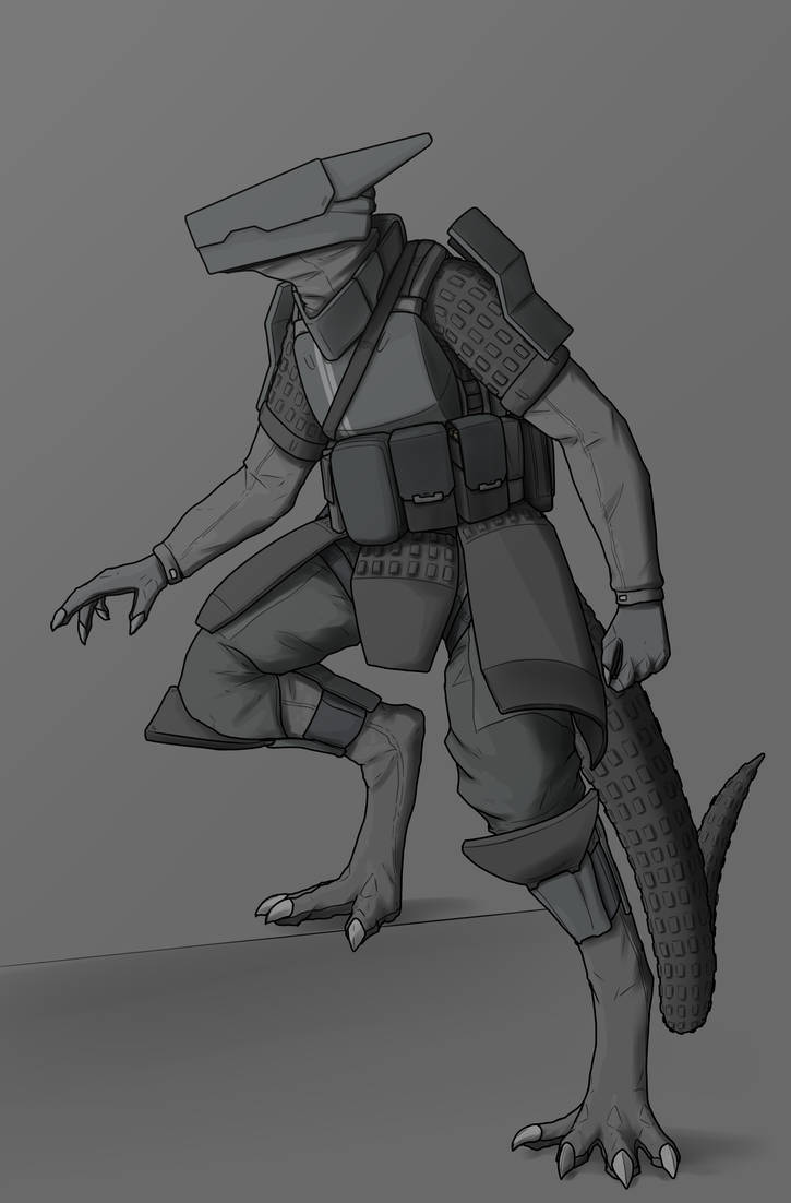 Yet another redraw of Mikhra's armor by Rakharish on DeviantArt