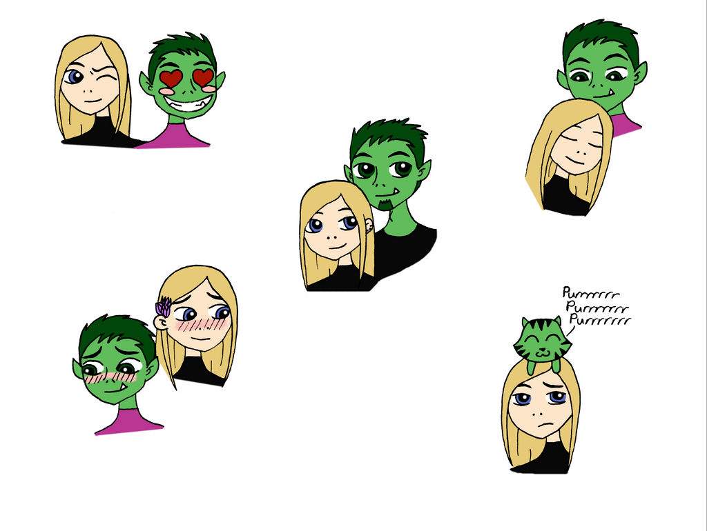 Beast Boy Terra Headshot Dump