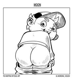 Inktober 2021 Moon