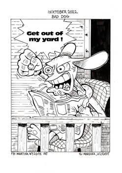 Inktober 2022 - Bad Dog