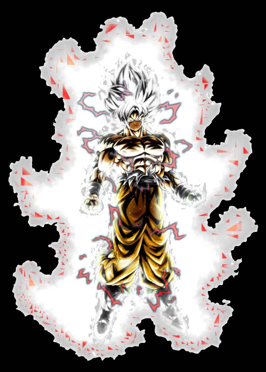 Goku super saiyan Infinity aura by Gachanick on DeviantArt