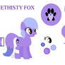 .: New Amethisty Fox MLP and EQG :.