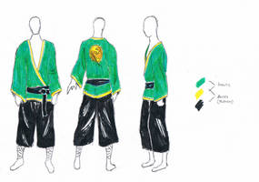 Jin Tsuruchi (Casual clothes) - L5R