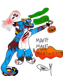 disfras de marti (halloween)