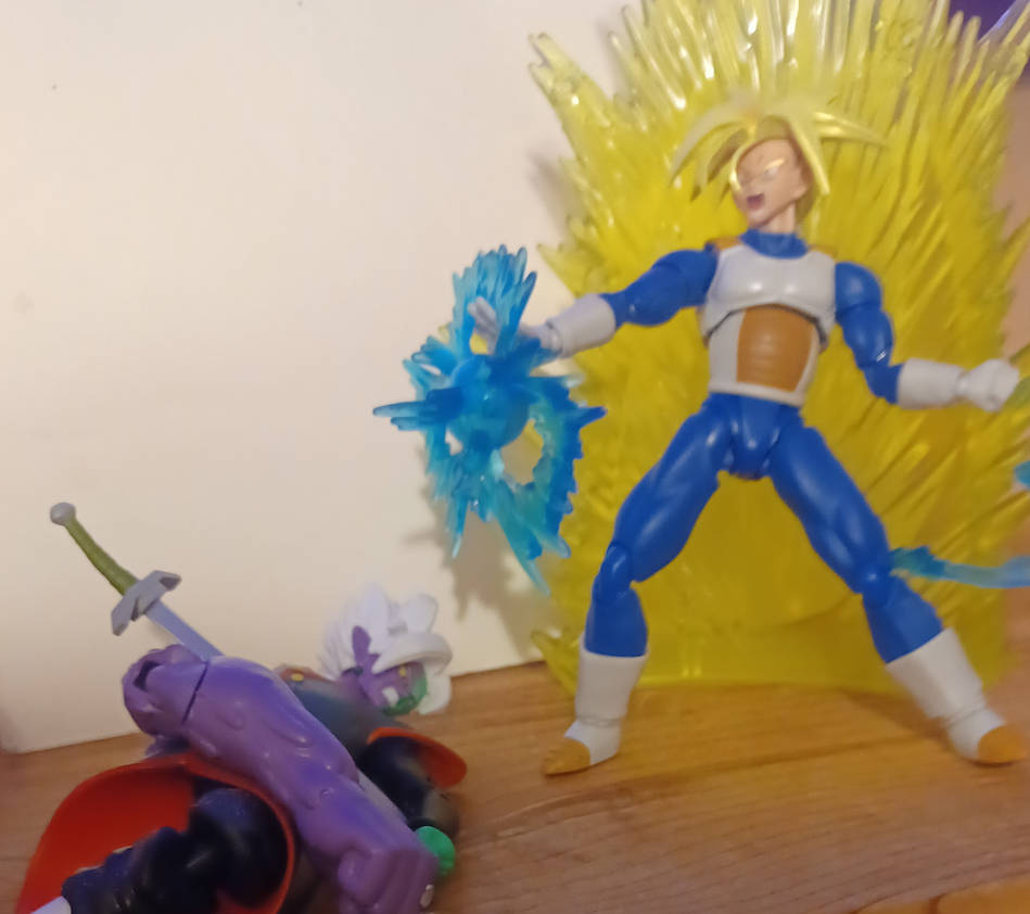 Dragon Ball Z battle scene trunks Big Bang Attack by SUP3RROBOKAT on ...