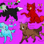 Adoptables 1-4 (Canines) :Open: