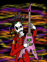 Skeleton Rockstar