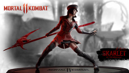 MK11 Skarlet -acme- figure [ALT background]