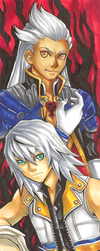 Darkness Collides Bookmark by Theherois--me