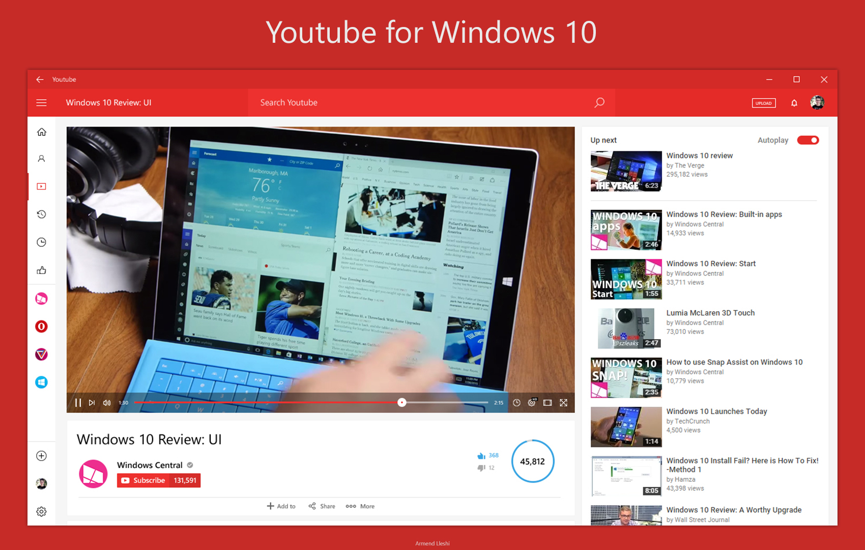 Youtube пк версия зайти прямо. Окно ютуба. Windows youtube. Ютуб приложение для Windows 10. Окно youtube.