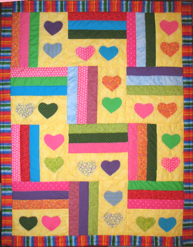 Parade of Hearts Quilt