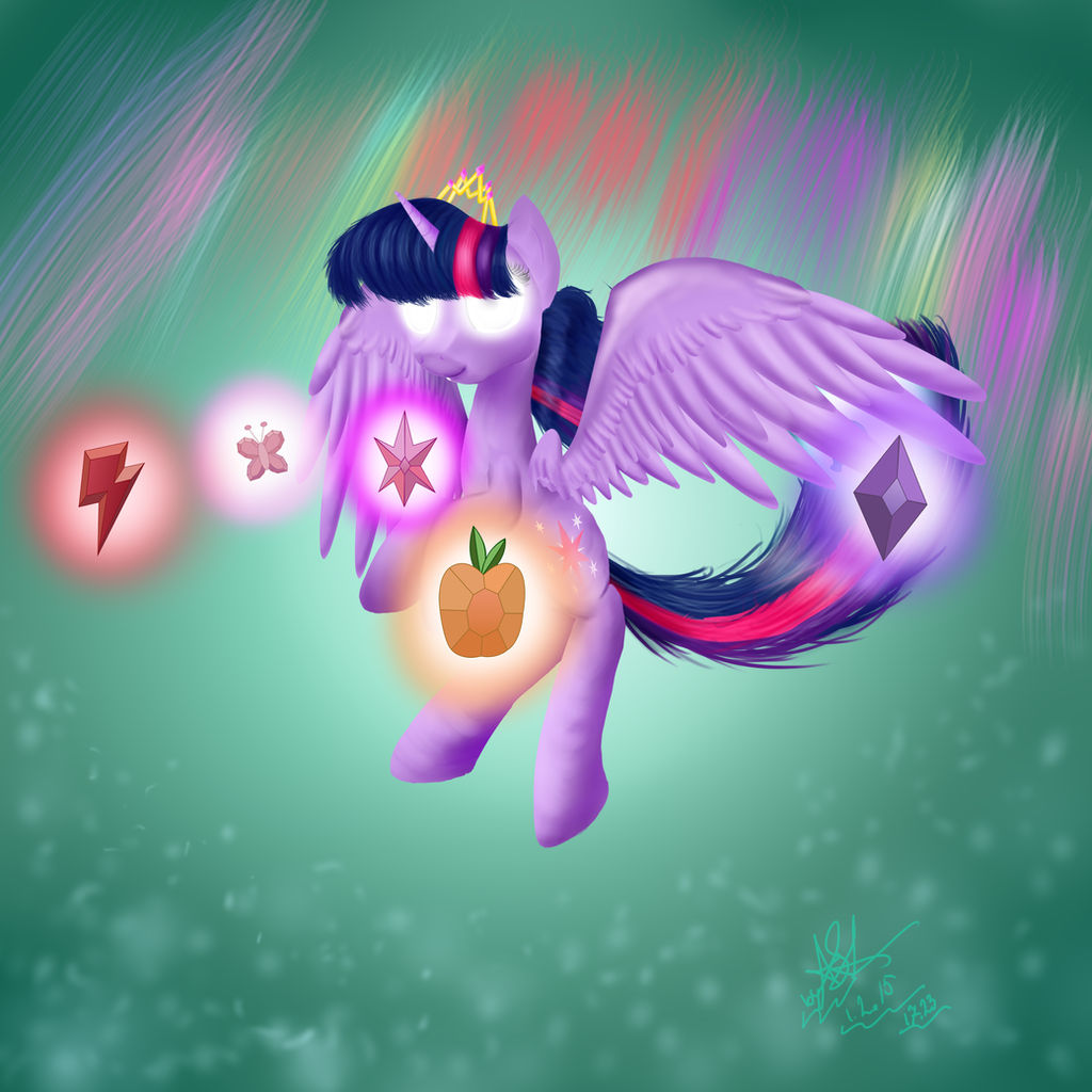 Princess Twilight Sparkle and Elements of Harmony