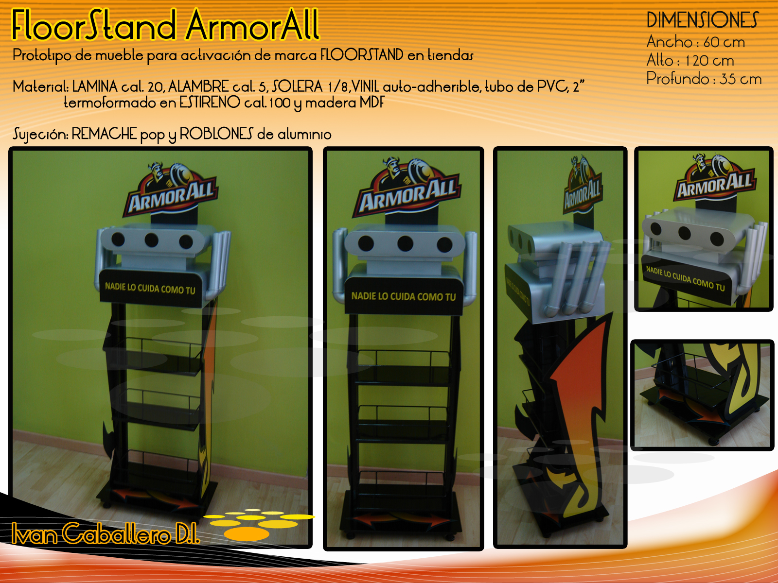 floor stand de armorall