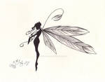 pretty feathered fairy