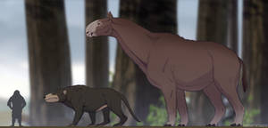 'Beardog' and Paraceratherium concept