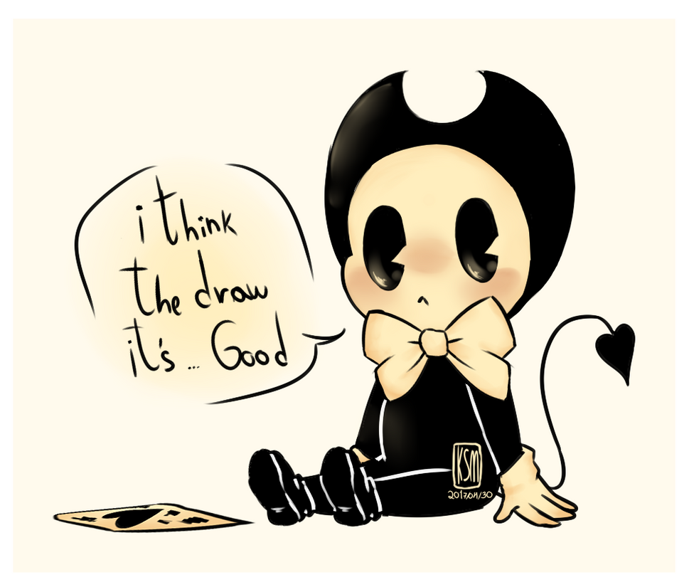 Bendy and his draw by WTFWings on DeviantArt Bendy and his draw by WTFWings on DeviantArt