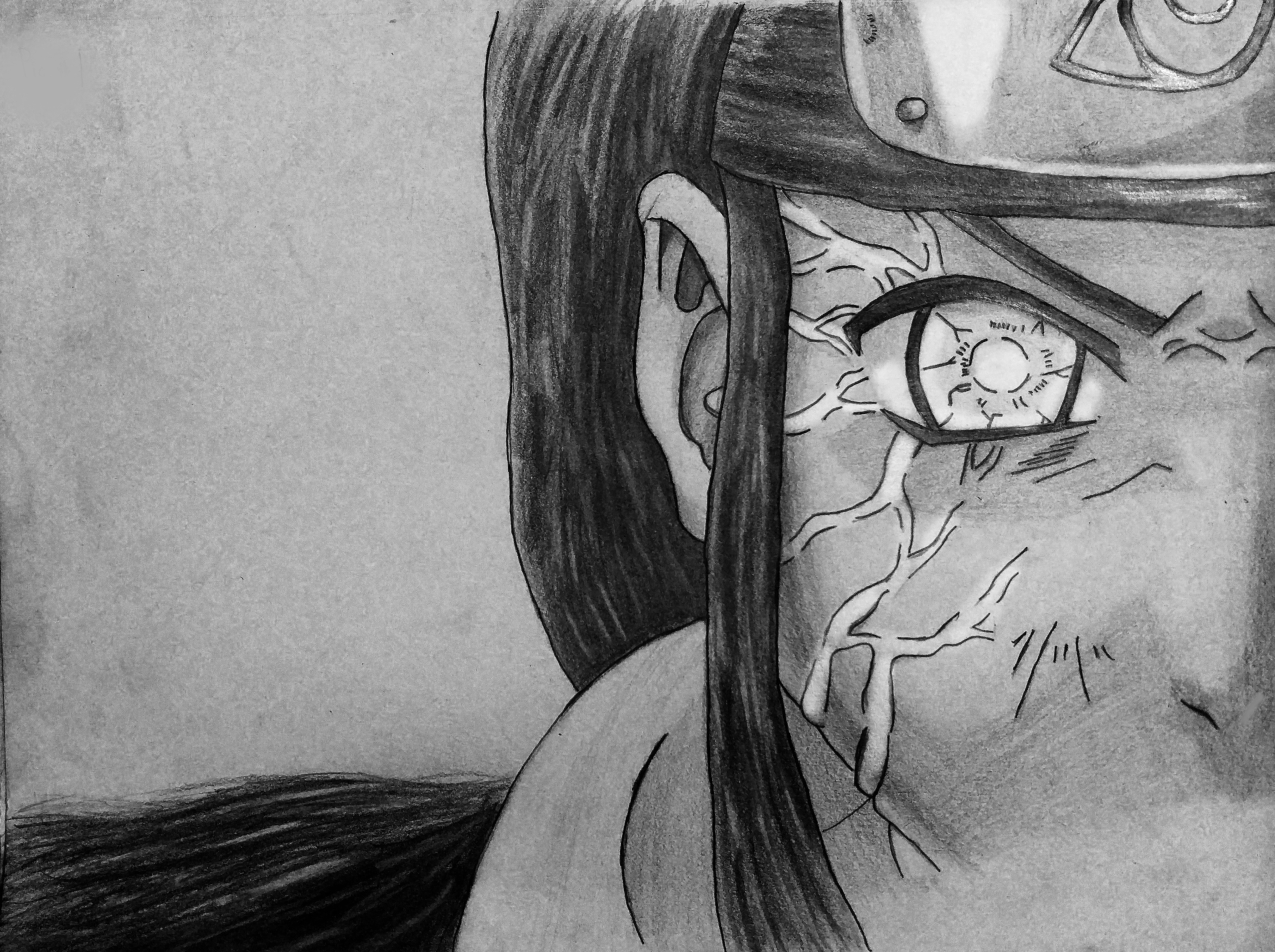 how to draw neji hyuga shippuden