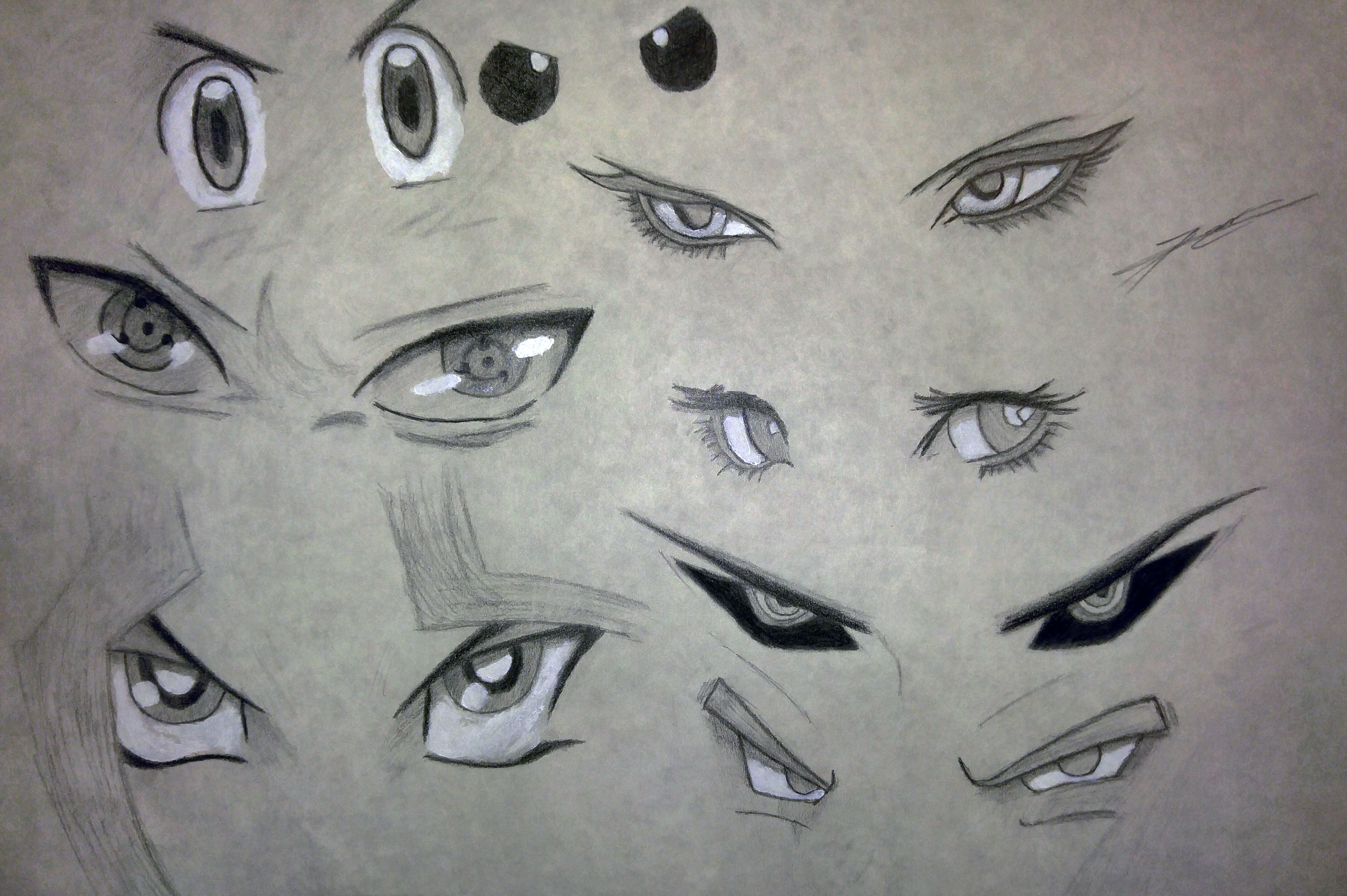 45 Manga eyes by ciccio91gow on DeviantArt