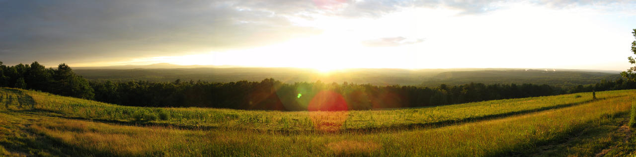 Glorious Sunset Panoramic