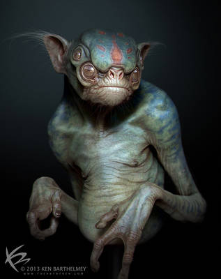 Alien Creature by KENBARTHELMEY