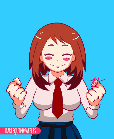 uraraka ochaco deviantart