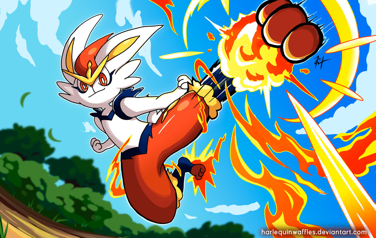 Cinderace Pyroball By HarlequinWaffles On DeviantArt cinderace-pyroball-by-harlequinwaffles-on-deviantart