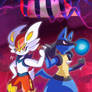 EXPLOSIVE DUO: CINDERACE AND LUCARIO!