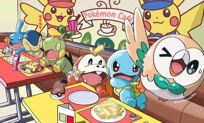 Pokemon Cafe (Commission)