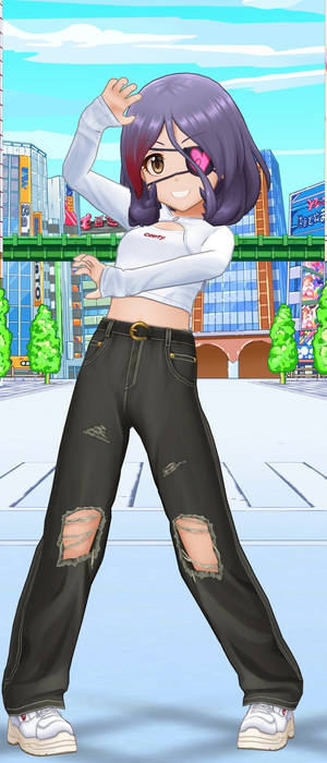 Mirei Hayasaka Keyhole and Denim 03