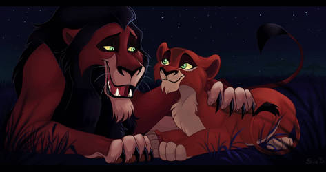 Sumali and her father Scar