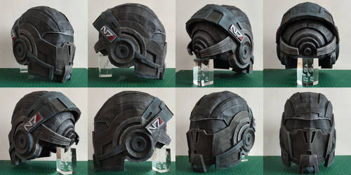 Mass Effect N7 Helmet (Papercraft Lifesize)