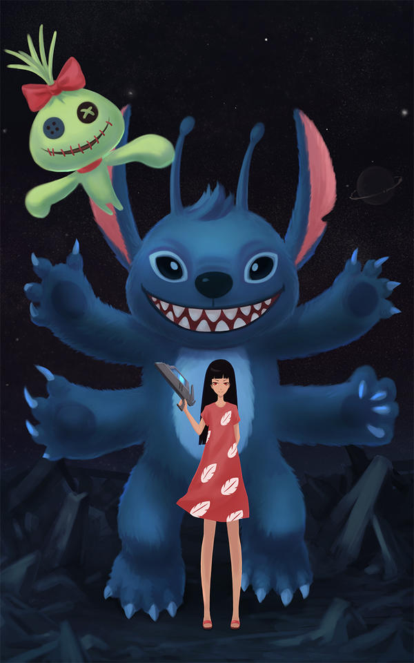 Deviantart Stitched Stitch by lynn50n on DeviantArt