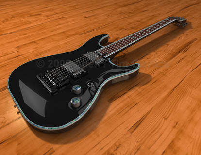 Guitar Render 01