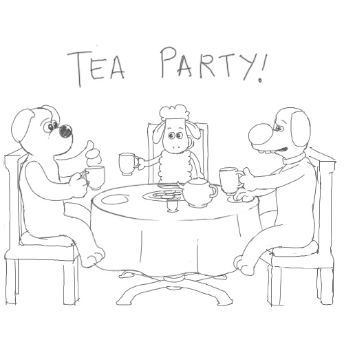 Aardman - Tea Party sketch