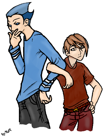 Human Mordecai And Rigby Deviantart