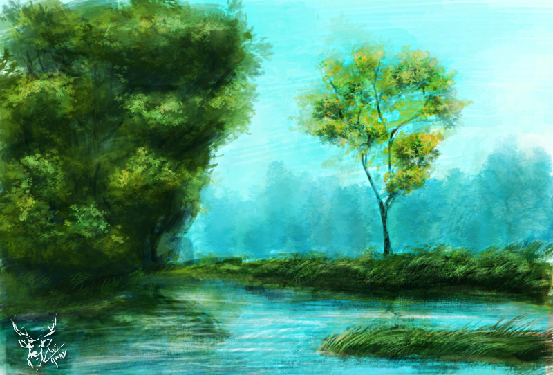 Lake Landscape Study 01