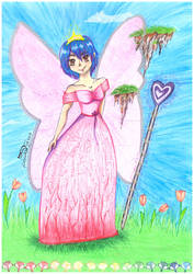 My FABULOUS friend as a fairy