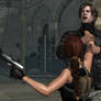 Lara Croft throatlift Leon 05