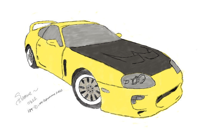 Toyota Supra 1995 (color)