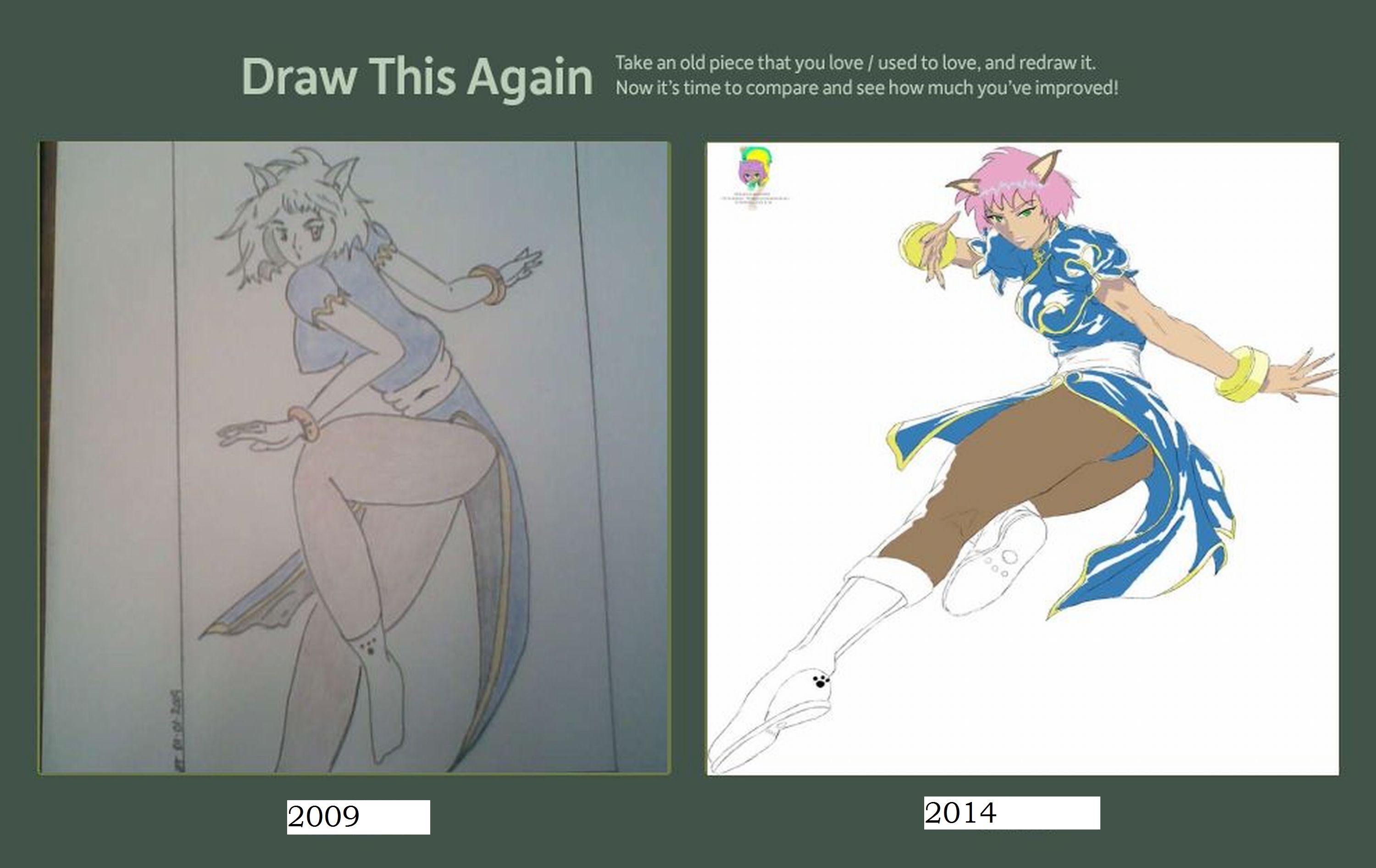 Draw This Again Meme (Meow Meow Chun Li Tribute)