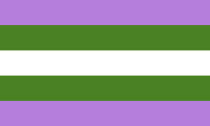 Genderqueer (Gender Modality) flag
