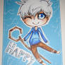 jack frost christmas card