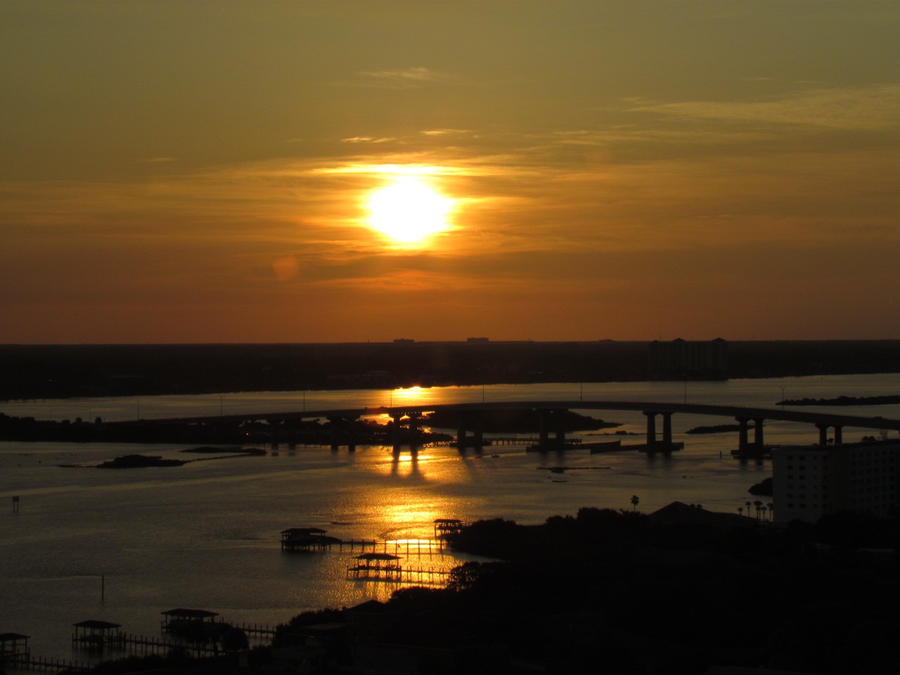 Sunset Over Daytona